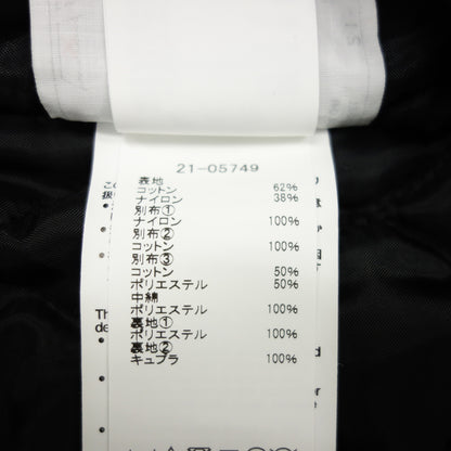 Sacai 拉链连帽衫尼龙斜纹混合连帽衫 21-05749 女式黑色 1 sacai [AFB39] [二手] 