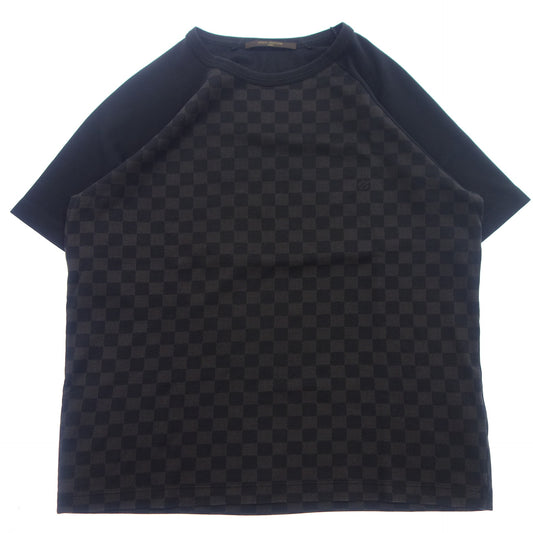 Good condition ◆ Louis Vuitton T-shirt Damier 10SS RM101D Size S Men's Black LOUIS VUITTON [AFB28] 