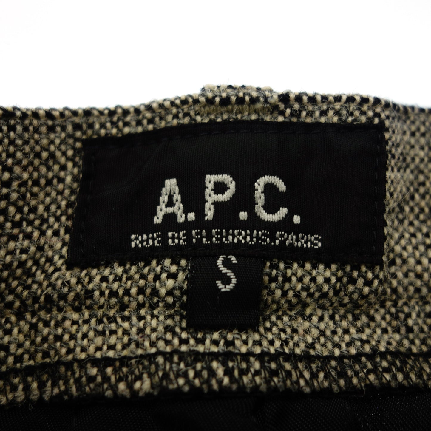 Very good condition◆APACE French wool slacks women's S beige APC [AFB36] 