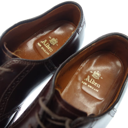 状况良好◆Alden 马鞍鞋 994 Cordovan 男式 9.5 棕色 ALDEN [AFC51] 