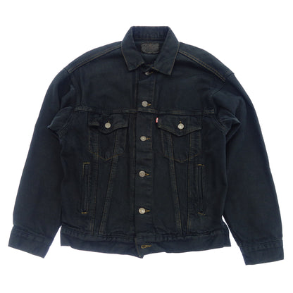 中古◆リーバイス デニムジャケット 4thタイプ ボタン裏 755 ヴィンテージ 後染め Levi's【AFB17】