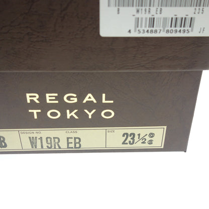 品相良好 ◆ Regal Tokyo 皮鞋 W19R EB 男式 23.5 黑色 REGAL TOKYO [AFD1] 