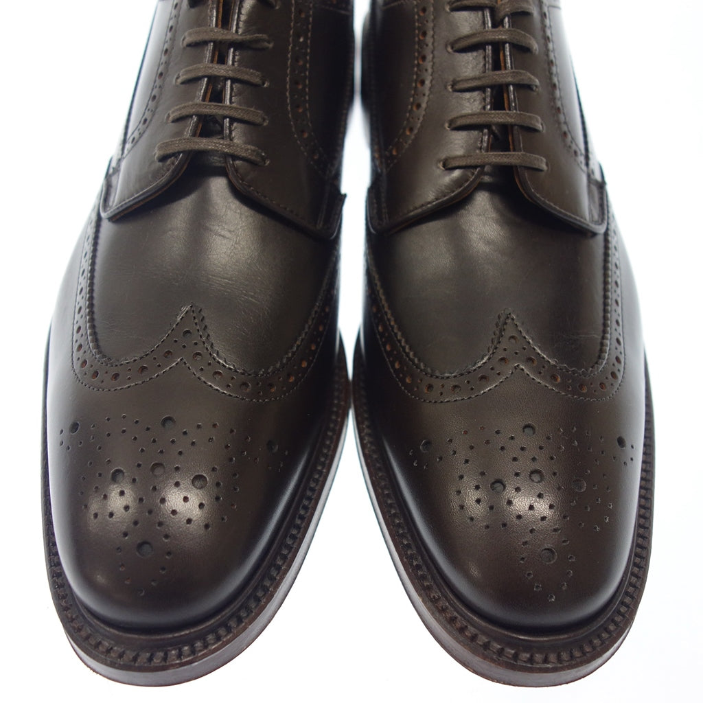 跟新品一样◆Regal 皮鞋 Wingtip 01 NR 男式 27 棕色 REGAL [AFC46] 