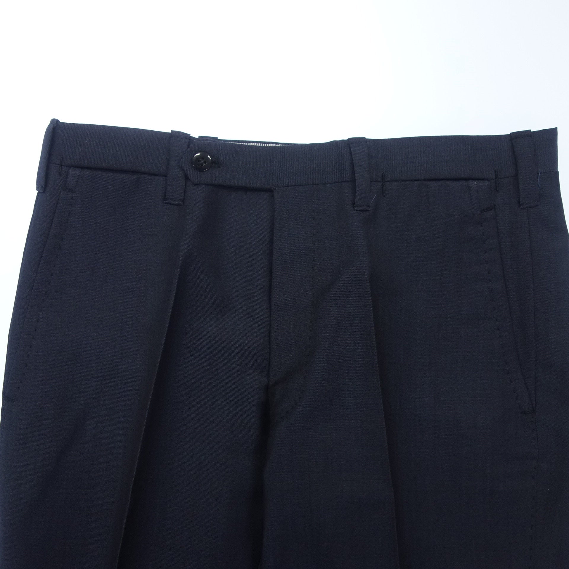 Le spade 44 未使用品 レ スパーデ ナポリ スラックスパンツ メンズ 44 ネイビー LE