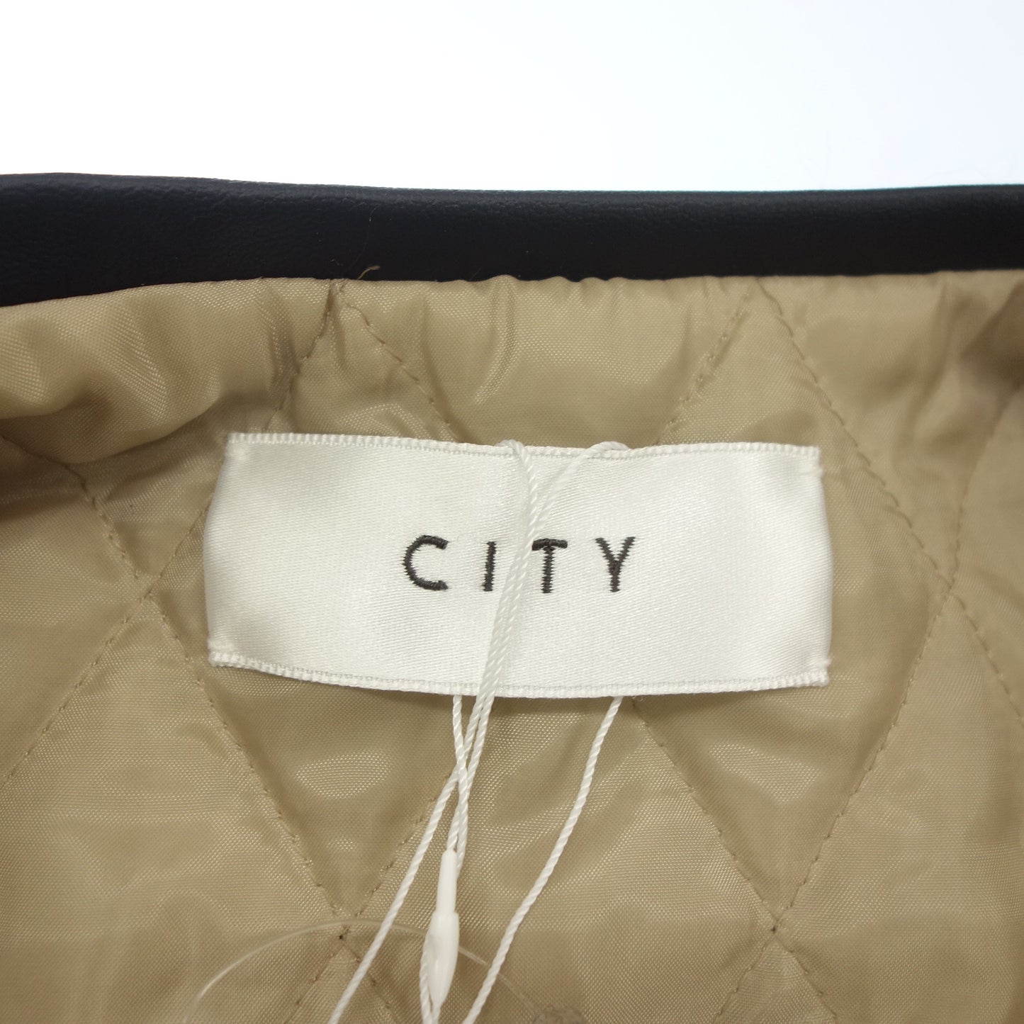 City Collarless Coat Ladies 0 Brown CITY [AFA4] [Used] 