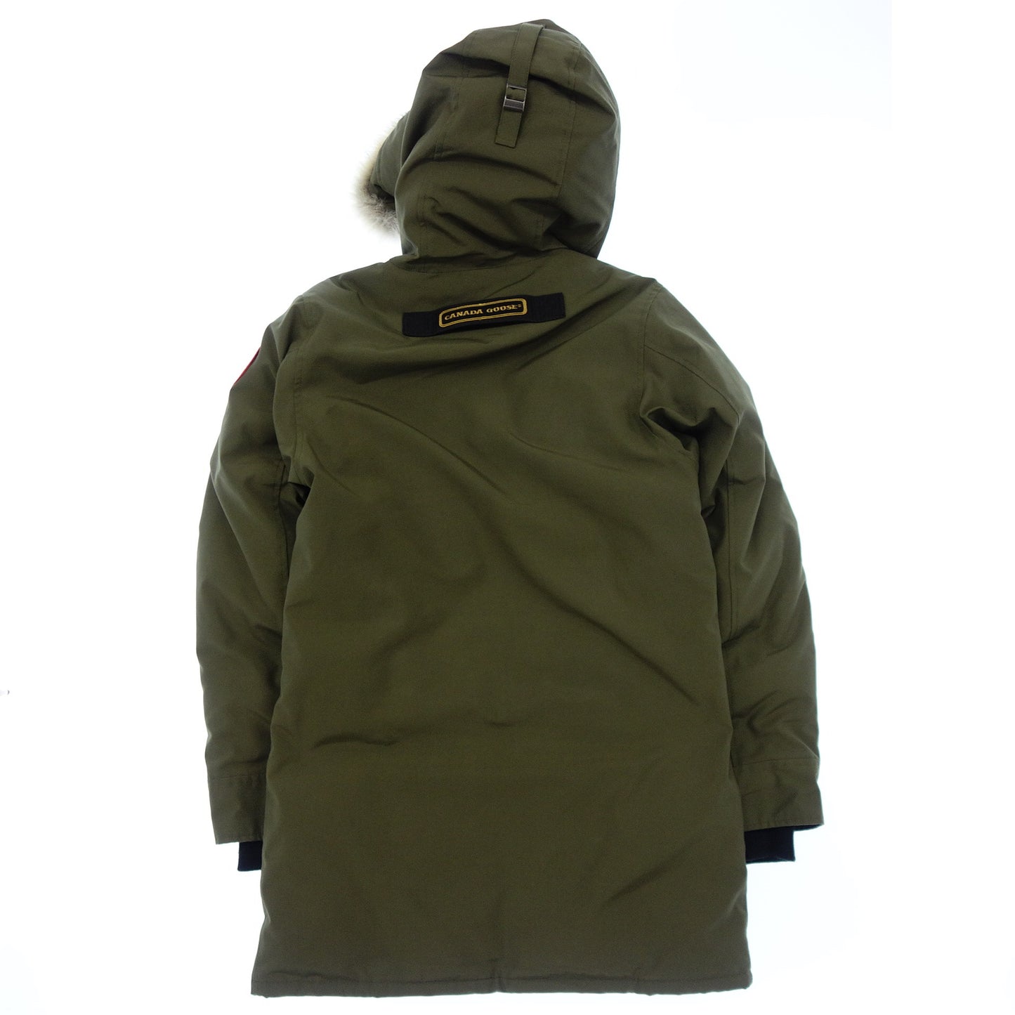 Used◆Canada Goose Down Jacket Langford Parka Coyote Fur 2062M Men's XS Khaki CANADA GOOS [AFA6] 