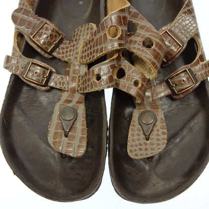 Used ◆TATAMI BIRKENSTOCK sandals men's brown size 41 TATAMI BIRKENSTOCK [AFC8] 