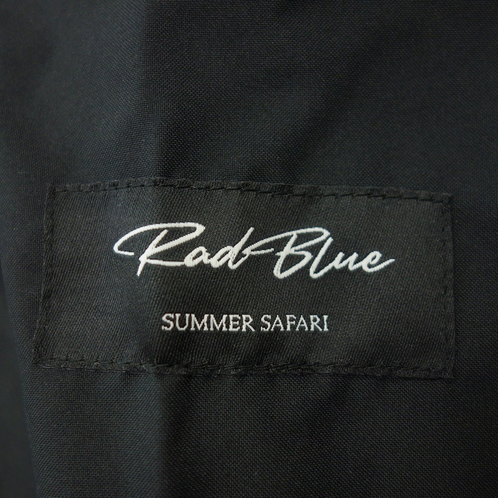 Very good condition ◆ Rad Blue Mountain Parka Zip Up Hood Cotton Men's S Black RADBLUE [AFB48] 