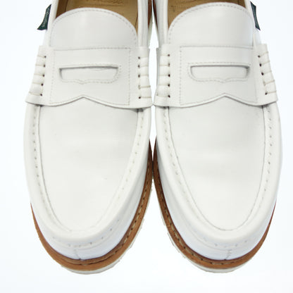 Good Condition ◆ Paraboots Loafers Lance Men's White Size 6.5 PARABOOT [AFC43] 