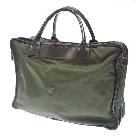 Used ◆ Felisi business bag khaki x brown Felisi [AFE5] 