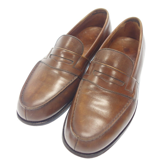 Used ◆JM Weston Leather Shoes Signature Loafers 180 Men's Brown Size 4.5C JMWESTON [AFC46] 