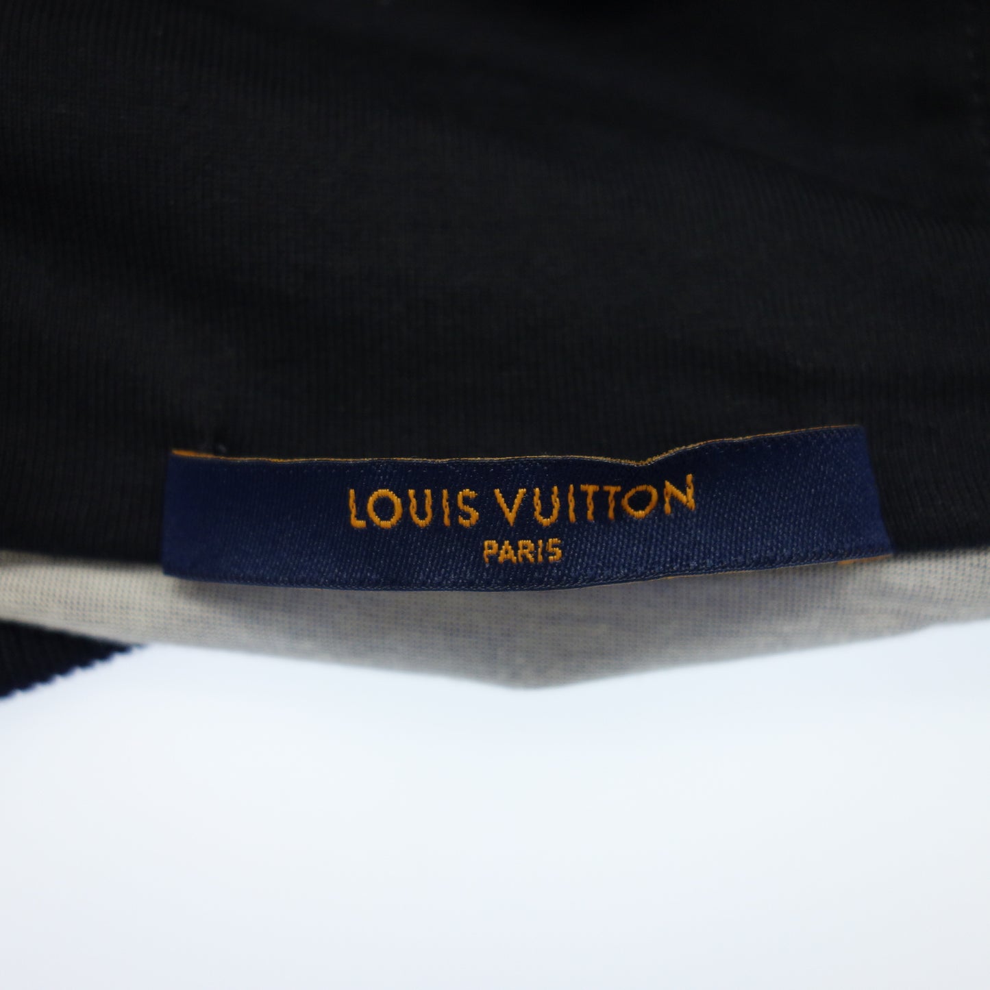 美品◆ルイヴィトン ジップアップジャケット レーヨン ダミエソルト 21AW RM212M メンズ ブルー系 サイズS LOUIS VUITTON【AFB16】