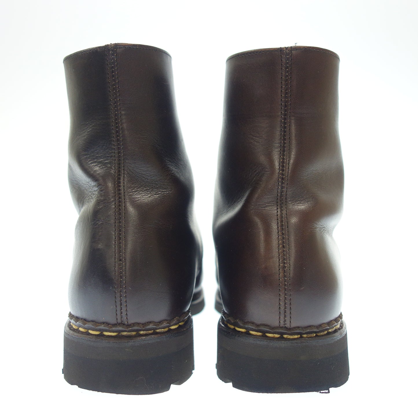 状况良好 ◆ Paraboots 系带靴 Beaulieu 皮革棕色尺寸 8 Paraboot Beaulieu 