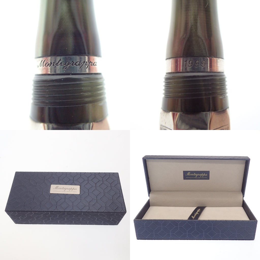 Good condition ◆ Montegrappa Fountain Pen Queen of Hearts 925 Nib 750 Silver Montegrappa [AFI18] 