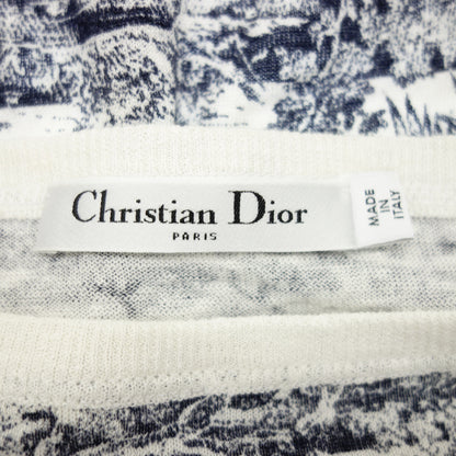 Christian Dior 针织毛衣 Toile de Jouy 224S51AM712 女士 海军蓝/白色 44 Christian Dior [AFB21] [二手] 