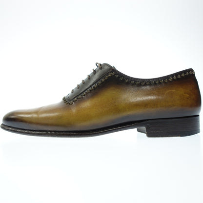 Good Condition◆Berluti Leather Shoes Straight Tip Oxford Men's 5.5 Brown BERLUTI [AFD3] 