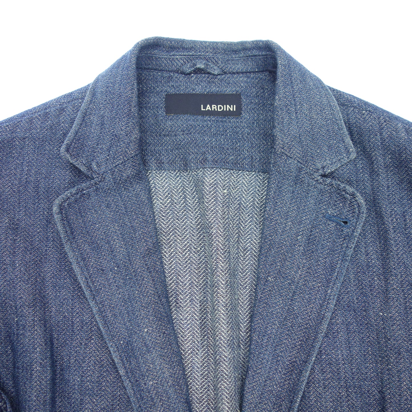 Used ◆Lardini Tailored Jacket Men's Blue Size S LARDINI [AFB14] 