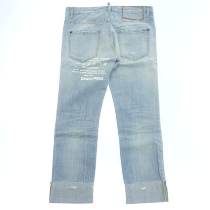 Good Condition◆D Squared Denim Pants S72LB0495 Size 38 Women's Light Blue DSQUARED2 [AFB26] 