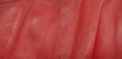 二手 LOEWE 皮革裙子 Anagram Nappa 皮革女式红色 尺寸 38 LOEWE [AFB42] 