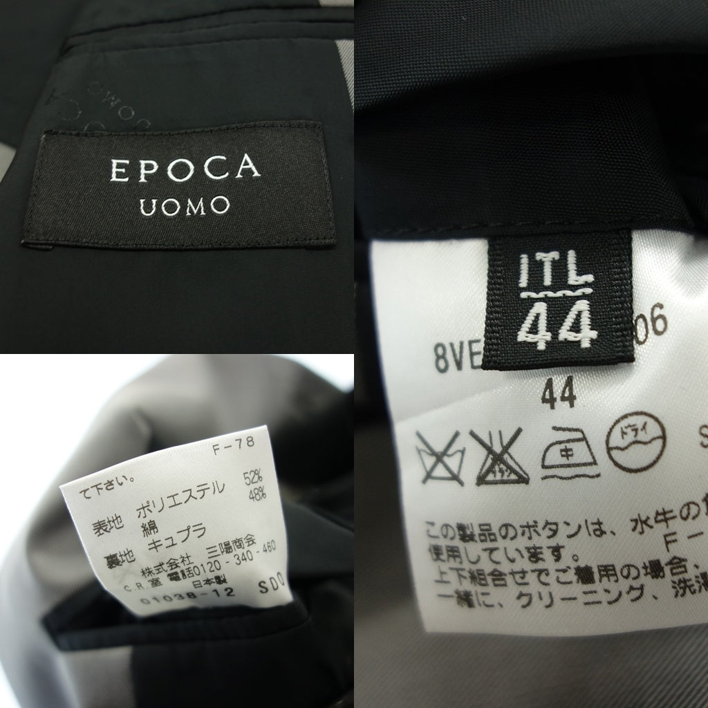 Used ◆ EPOCA UOMO Jacket 8VE37-800-06 Men's Gray Size 44 EPOCA UOMO [AFB23] 