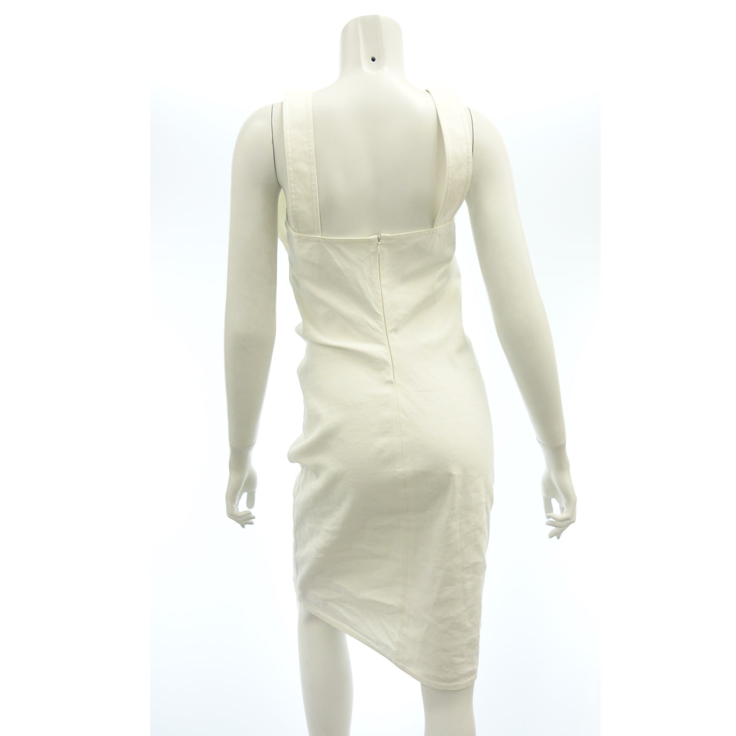 Used ◆ Bottega Veneta Sleeveless Dress Linen x Polyurethane 685122 Women's White Size 38 BOTTEGA VENETA [AFB16] 