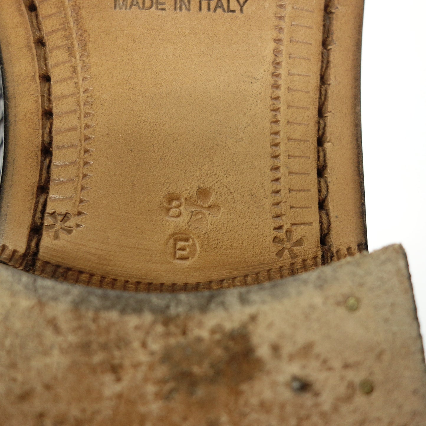 Good condition ◆ Salvatore Ferragamo Leather Loafer Slip-on Python Men's Dark Gray Size 8.5E Salvatore Ferragamo [AFD8] 