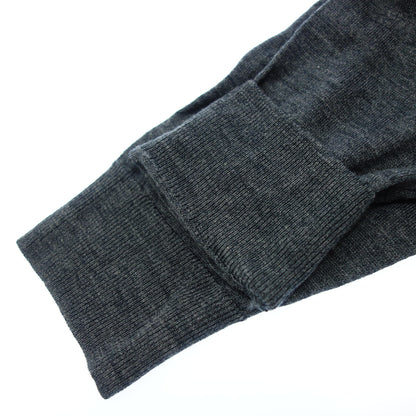 Good condition◆JOHN SMEDLEY Long sleeve tops 100% wool Size M Men's Gray JOHN SMEDLEY [AFB12] 