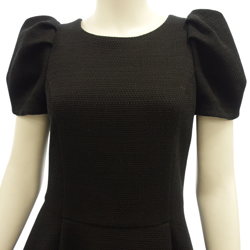 Very good condition◆Daisy Lin For FOXEY 06879 Short sleeve dress ladies black size 38 DAISY LIN For FOXEY [AFB3] 
