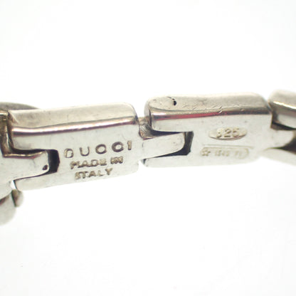 Good condition ◆ Gucci bracelet belt design SV925 silver GUCCI [AFI11] 