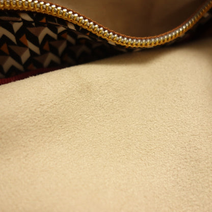 Good condition ◆ Roberta Pieri shoulder bag hand all over pattern brown ROBERTA PIERI [AFE5] 