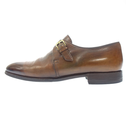 Berluti Leather Shoes Single Monk Men's Size 7 Brown Berluti [AFC17] [Used] 