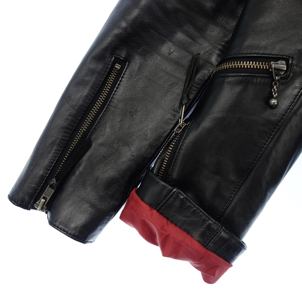 Haruf Riders Jacket Single Horsehide Black Haruf [AFG1] 