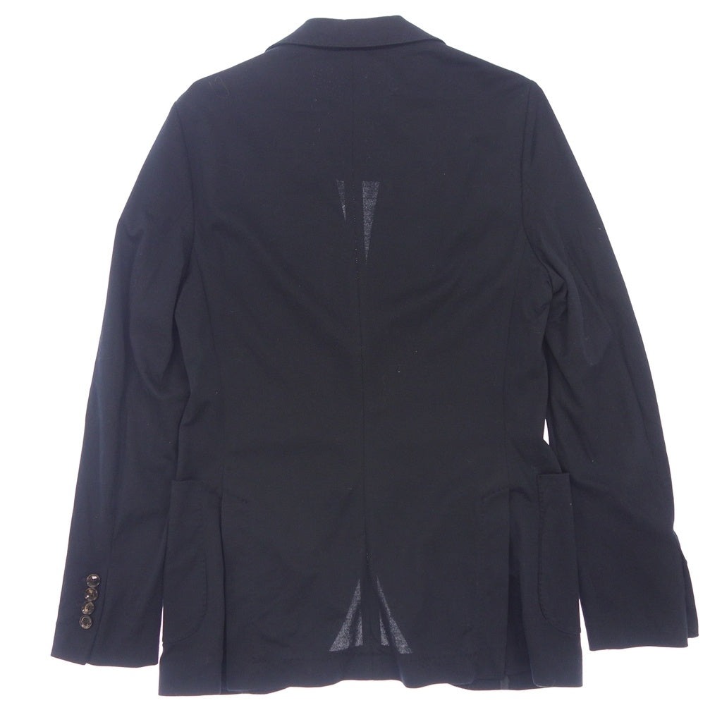 Good Condition◆CIRCOLO Tailored 2B Jacket Jersey Stretch Men's Navy Size 48 CIRCOLO 1901 [AFB53] 