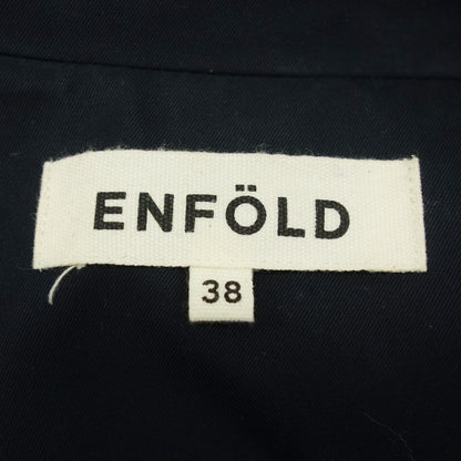 Enfold 切斯特外套棉质女式 38 海军蓝 ENFOLD [AFB13] [二手] 