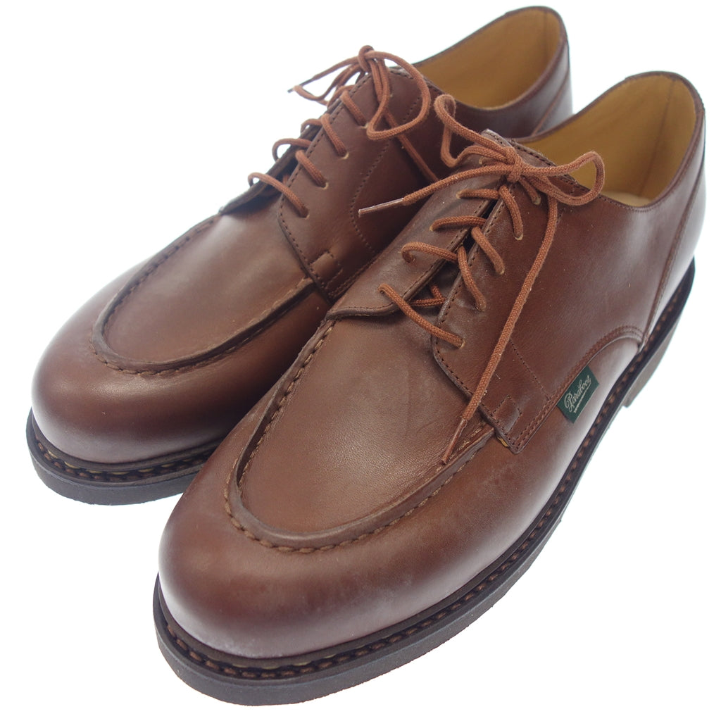 Like new ◆ Paraboots Leather Shoes U-tip Chamboard 710708 Men's Maron Brown Size 9 Paraboot CHAMBORD [LA] 