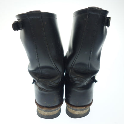 Used ◆Red Wing 2268 Leather Engineer Boots FS Product Men's Black Size 27cm RED WING [AFD4] 