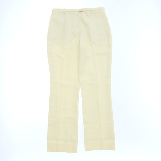 Good condition◆Hermes slacks pants silk ladies pants size 34 HERMES [AFB23] 