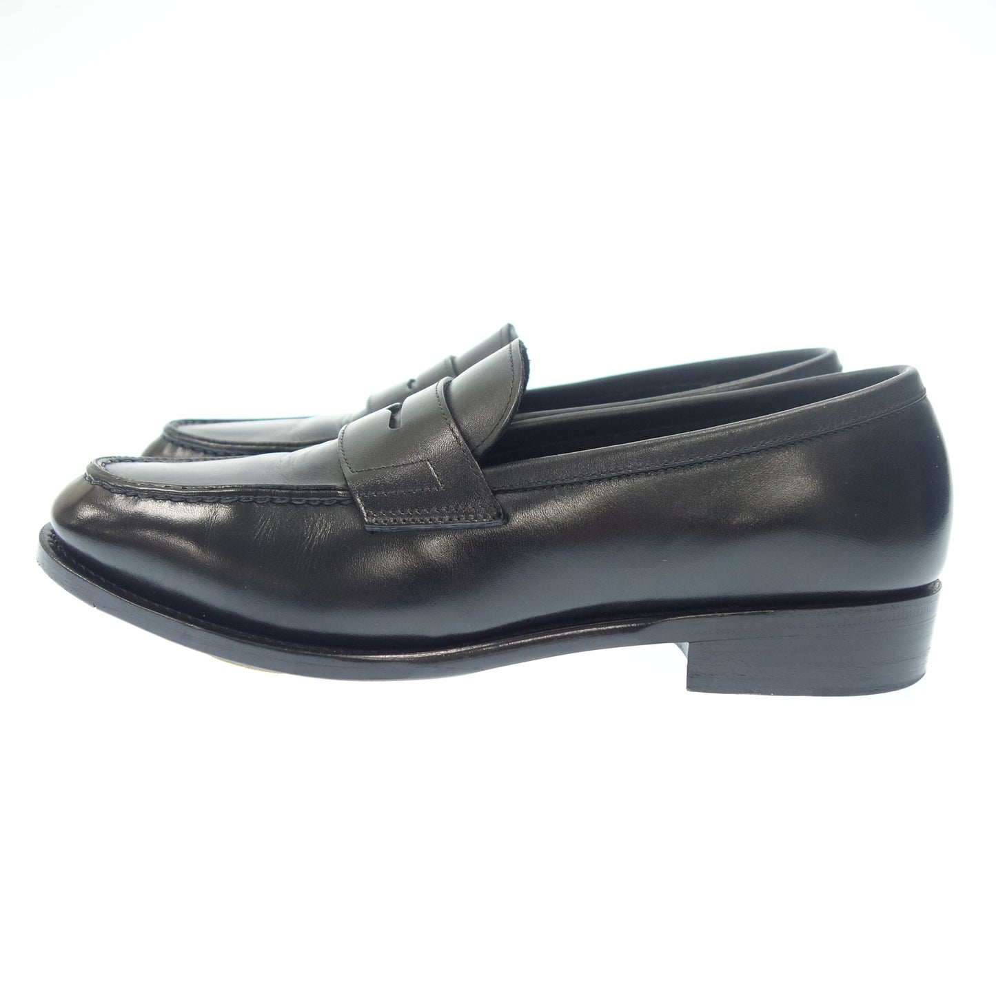 Very good condition ◆ Lo Spago SHIPS special order calf leather men's black size 40 115-93-0172 Lo Spago SHIPS [AFC4] 