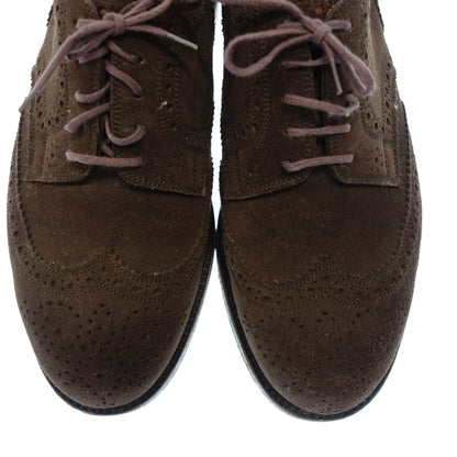 Used JMWESTON suede leather shoes 389 with shoe tree men's brown size 6E JMWESTON [LA] 