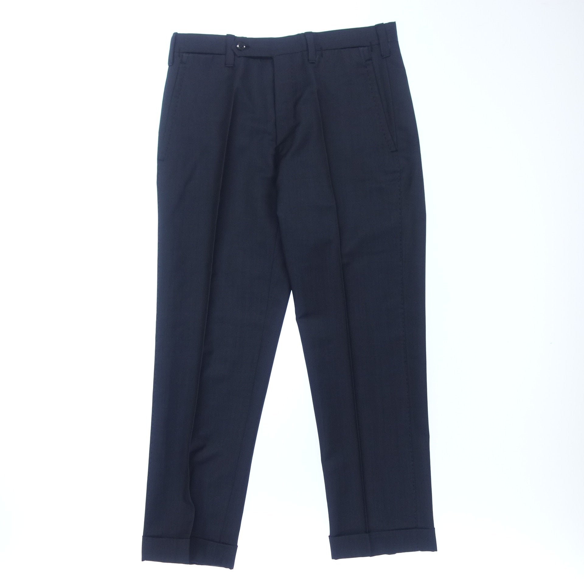 Le spade 44 未使用品 レ スパーデ ナポリ スラックスパンツ メンズ 44 ネイビー LE