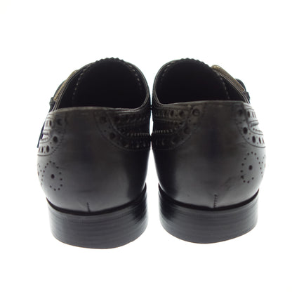 Good Condition◆Dolce &amp; Gabbana Leather Shoes Single Monk Men's Black Size 6.5 DOLCE&amp;GABBANA [AFC16] 