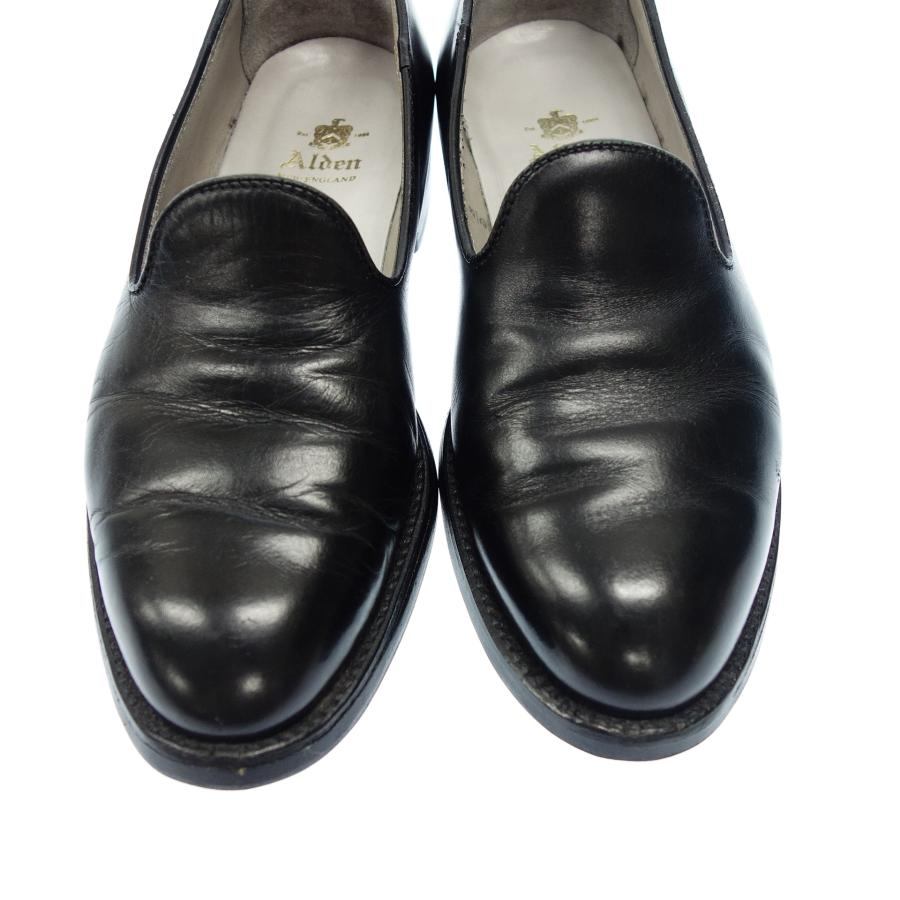 Good condition ◆ Alden slip-ons 88173 Men's black size 6 ALDEN [LA] 