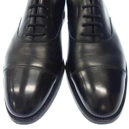 二手 ◆John Lobb 皮鞋 Straight Tip City 8695 Last 男式 8.5E 黑色 JOHN LOBB CITY [LA] 