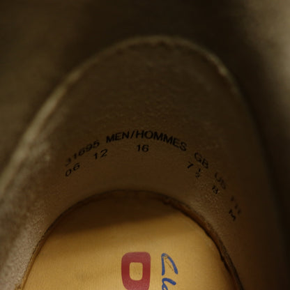 状况非常好◆Clarks 沙漠靴 31695 绒面革男式米色 US8 Clarks [AFC8] 