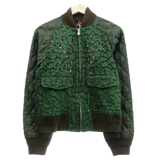 Sacai zip-up blouson docking 16-02757 2 ladies green 2 sacai [AFB12] [Used] 