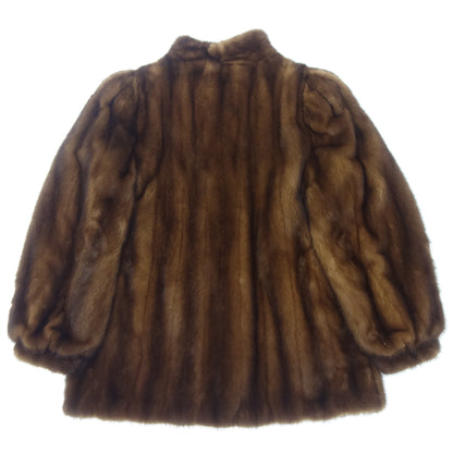 SAGA MINK Half Coat Mink Brown No. 13 SAGA MINK [AFF22] [Used] 