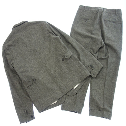 Used ◆ Barbour Setup Trent Blazer Slacks Wool Men's Gray S BARBOUR [AFB44] 