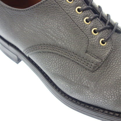 Good Condition◆Sanders Leather Shoes 8803GG Straight Tip Grain Leather Men's Size 8 Gray SANDERS [AFC30] 