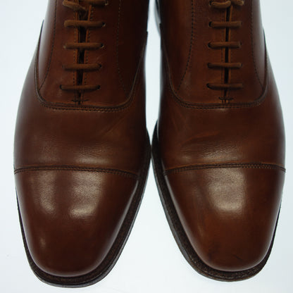 二手 Crockett &amp; Jones 皮鞋 TEMPLE 8624 Straight Tip 男式 7 棕色 Crockett &amp; Jones [AFC47] 