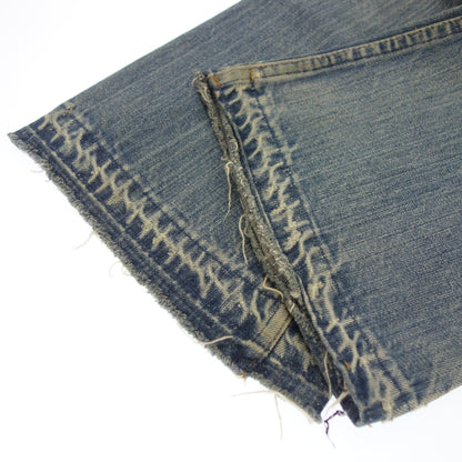 Used ◆ Levi's Denim Bell Bottom 646 Button Back 8 Talon ZIP 1974-1980 W28 L30 Men's Levi's [AFB34] [Used] 